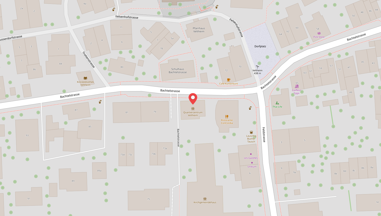 Quartierzentrum Veltheim, Bachtelstrasse 71, 8400 Winterthur